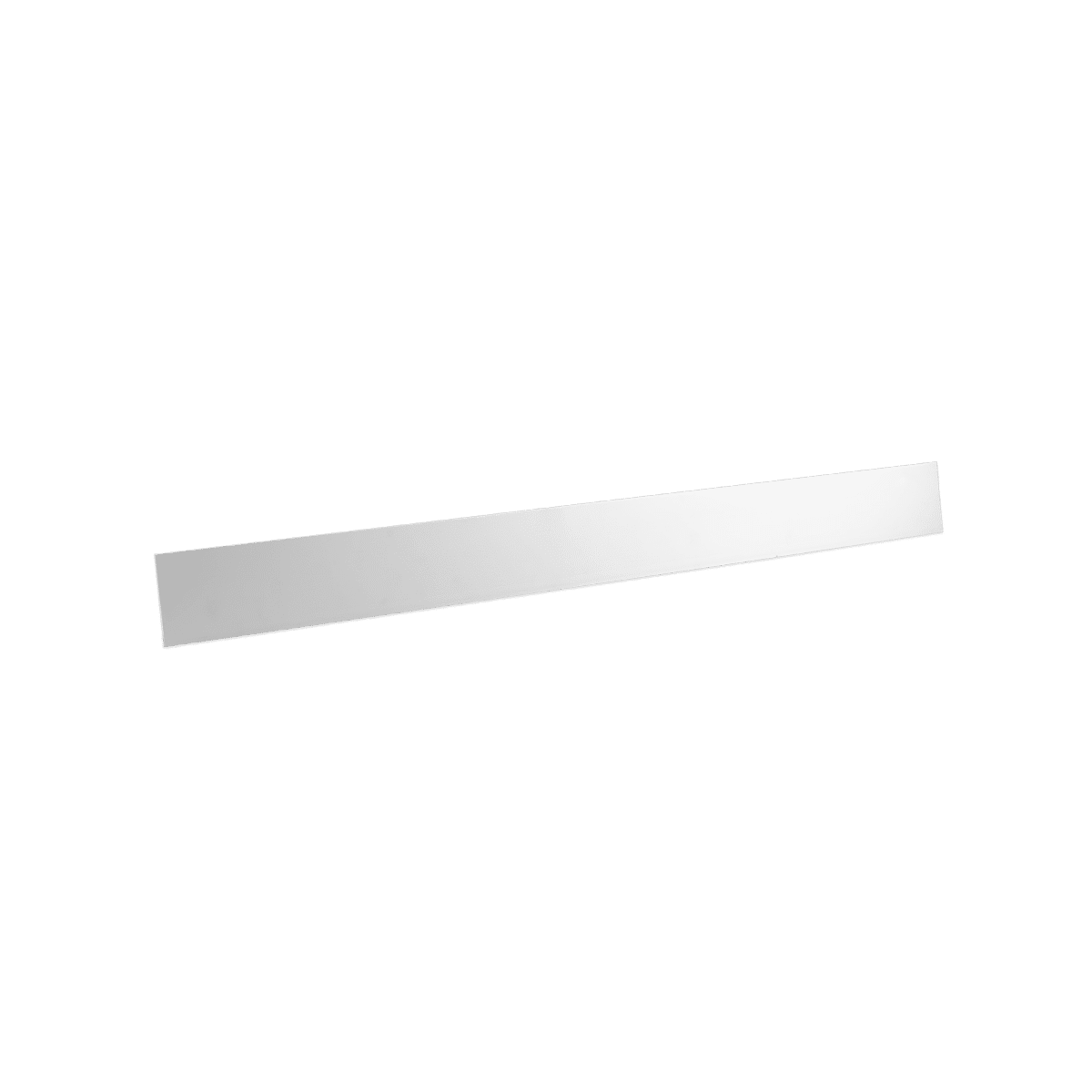 Aluminum straight edge Height 160mm