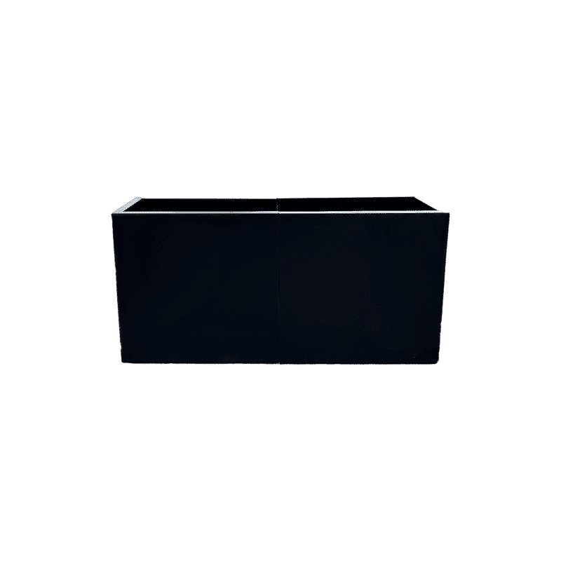 Flower Box - Black - Svart, 120x40x50