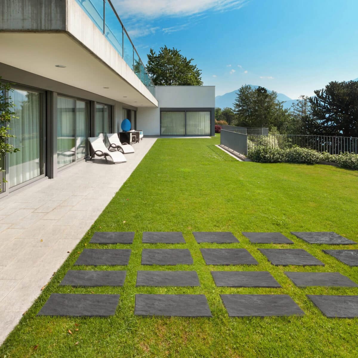 Paving Stone Rubber- 30x30 Graphite Grey - Image 2
