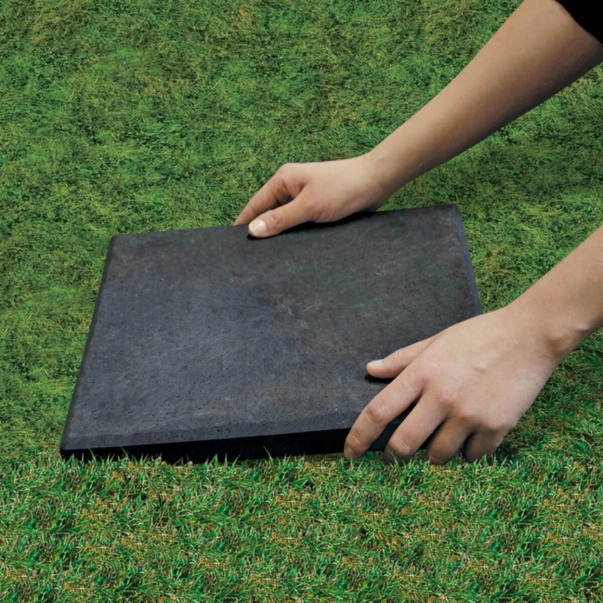 Paving Stone Rubber- 30x30 Graphite Grey - Image 5