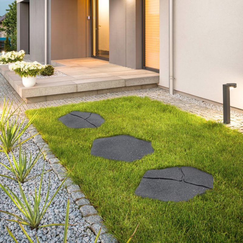 Field stone walkway - 51x38 cm Grey