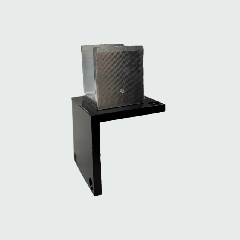 Fence foot side mounted - Black
