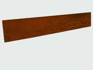 Corten garden edging