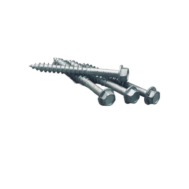 Wood screw for post foot - Natural