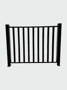 Lagan Balcony railing-Fence section aluminium