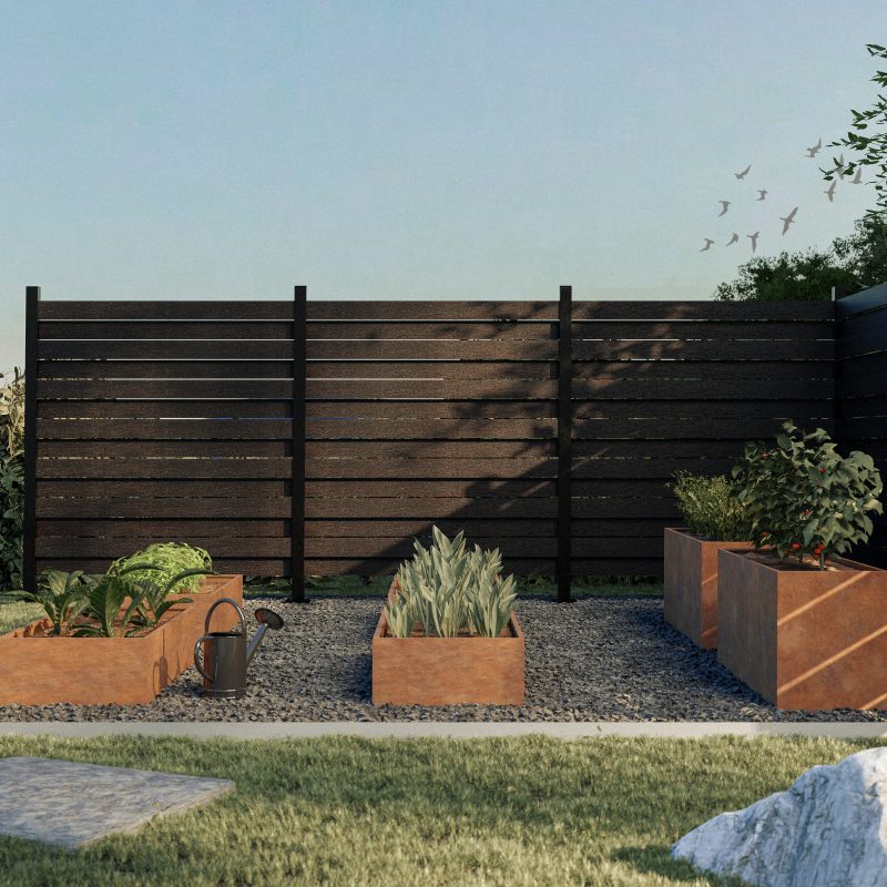 Plantbox- Corten 25x25x55